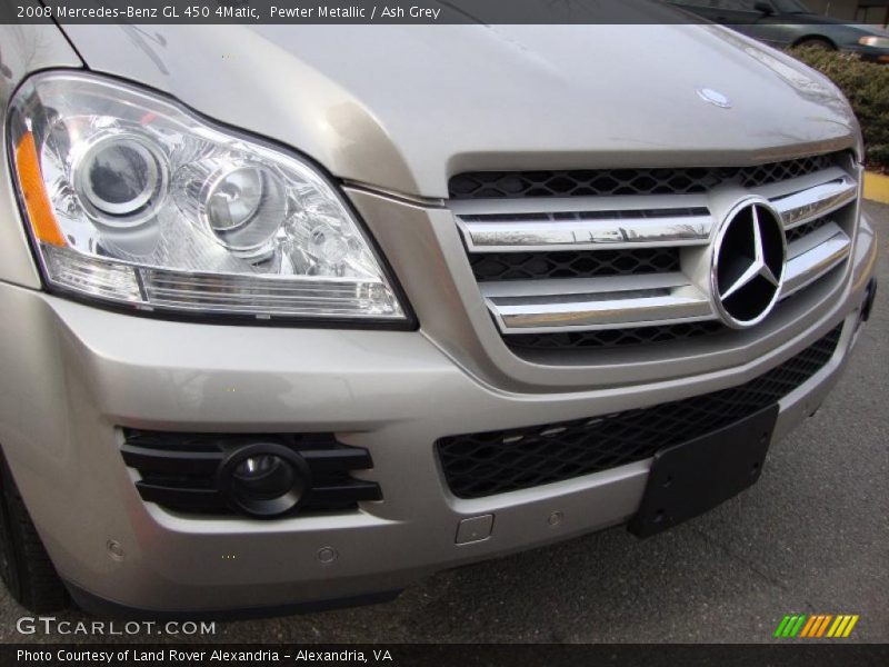 Pewter Metallic / Ash Grey 2008 Mercedes-Benz GL 450 4Matic