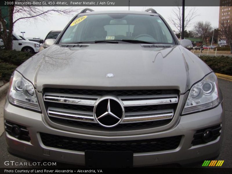 Pewter Metallic / Ash Grey 2008 Mercedes-Benz GL 450 4Matic