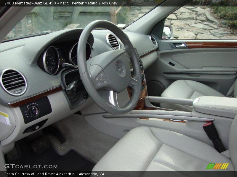 Pewter Metallic / Ash Grey 2008 Mercedes-Benz GL 450 4Matic