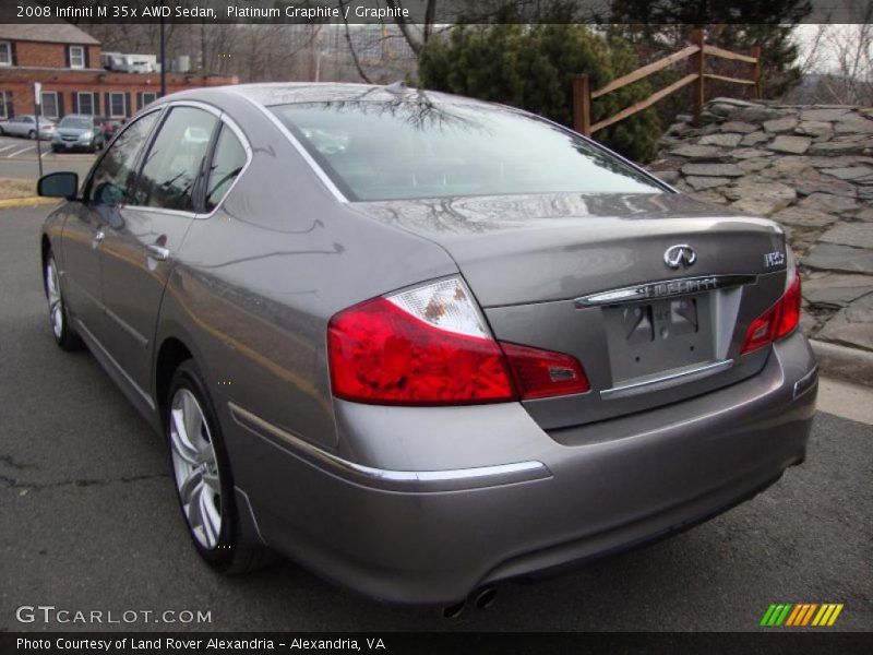 Platinum Graphite / Graphite 2008 Infiniti M 35x AWD Sedan