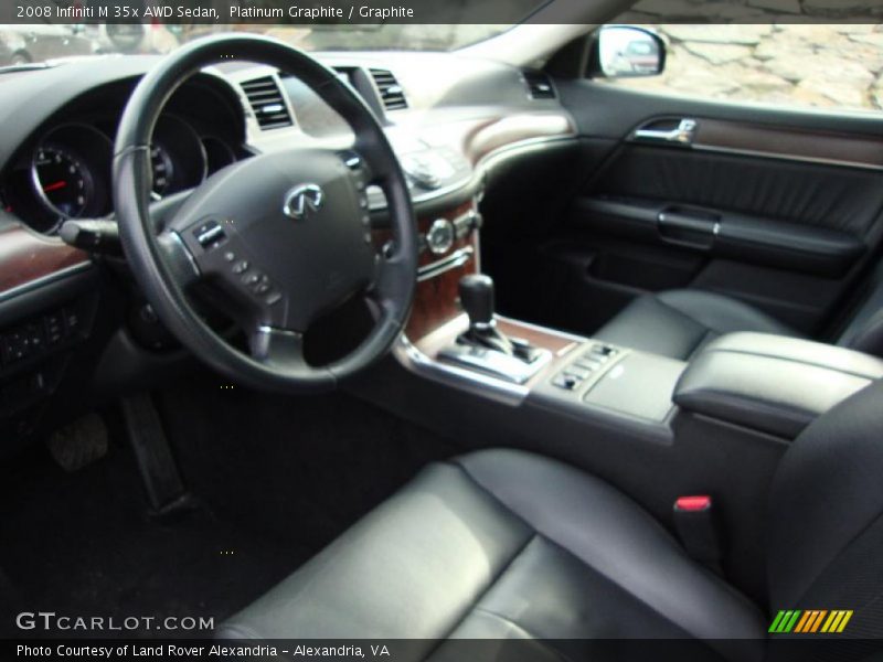 Platinum Graphite / Graphite 2008 Infiniti M 35x AWD Sedan