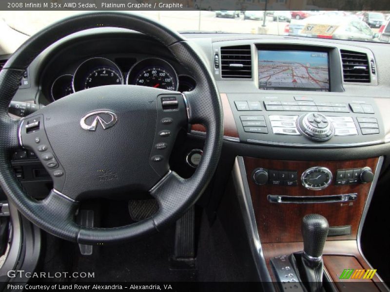 Platinum Graphite / Graphite 2008 Infiniti M 35x AWD Sedan