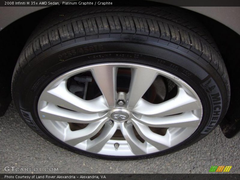 Platinum Graphite / Graphite 2008 Infiniti M 35x AWD Sedan