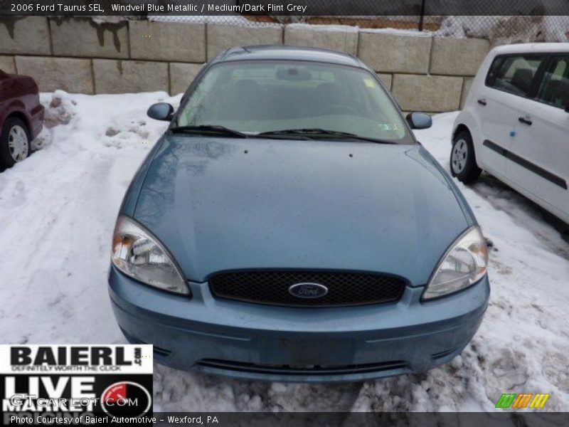 Windveil Blue Metallic / Medium/Dark Flint Grey 2006 Ford Taurus SEL