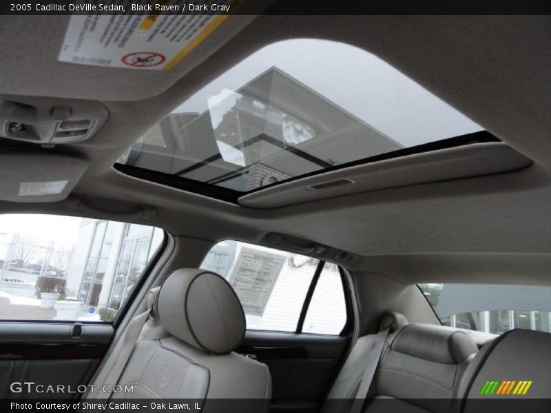 Black Raven / Dark Gray 2005 Cadillac DeVille Sedan