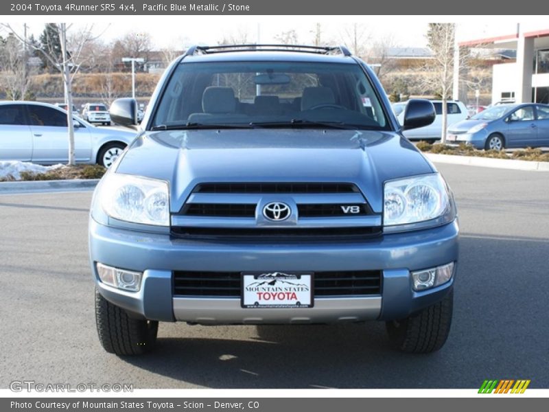 Pacific Blue Metallic / Stone 2004 Toyota 4Runner SR5 4x4
