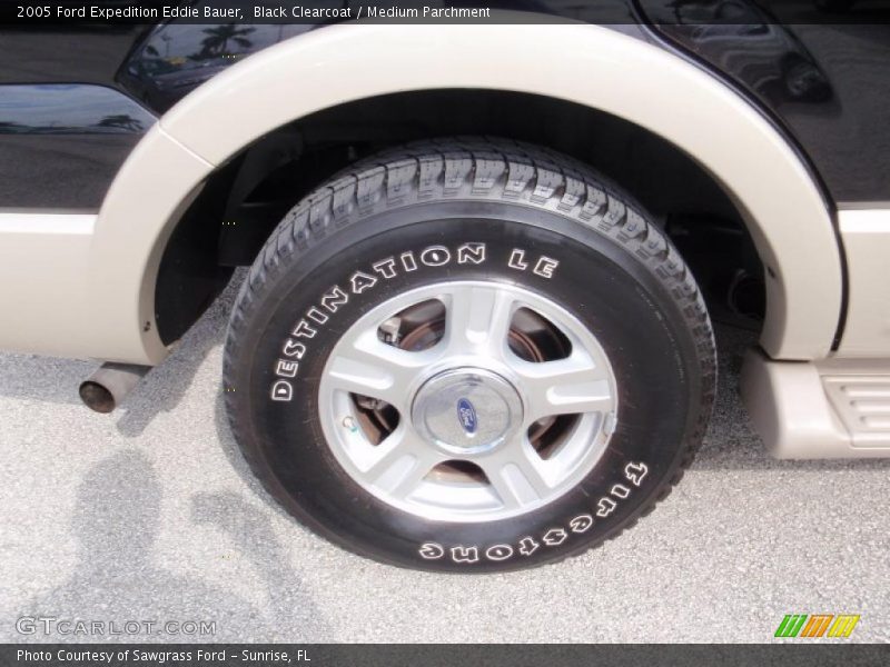Black Clearcoat / Medium Parchment 2005 Ford Expedition Eddie Bauer