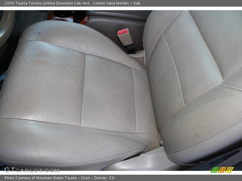 Golden Sand Metallic / Oak 2000 Toyota Tundra Limited Extended Cab 4x4