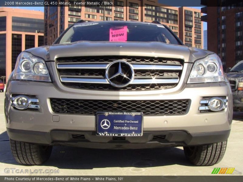 Pewter Metallic / Black 2008 Mercedes-Benz GL 450 4Matic