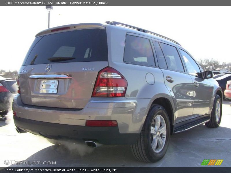 Pewter Metallic / Black 2008 Mercedes-Benz GL 450 4Matic