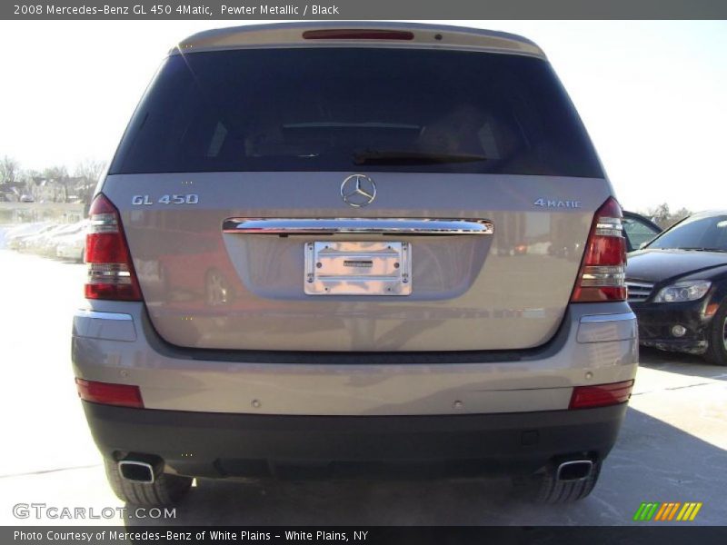 Pewter Metallic / Black 2008 Mercedes-Benz GL 450 4Matic