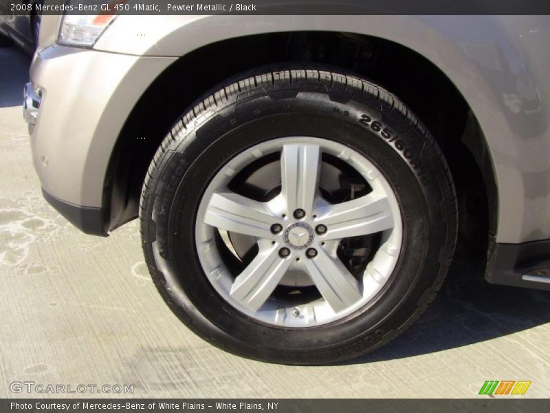 Pewter Metallic / Black 2008 Mercedes-Benz GL 450 4Matic