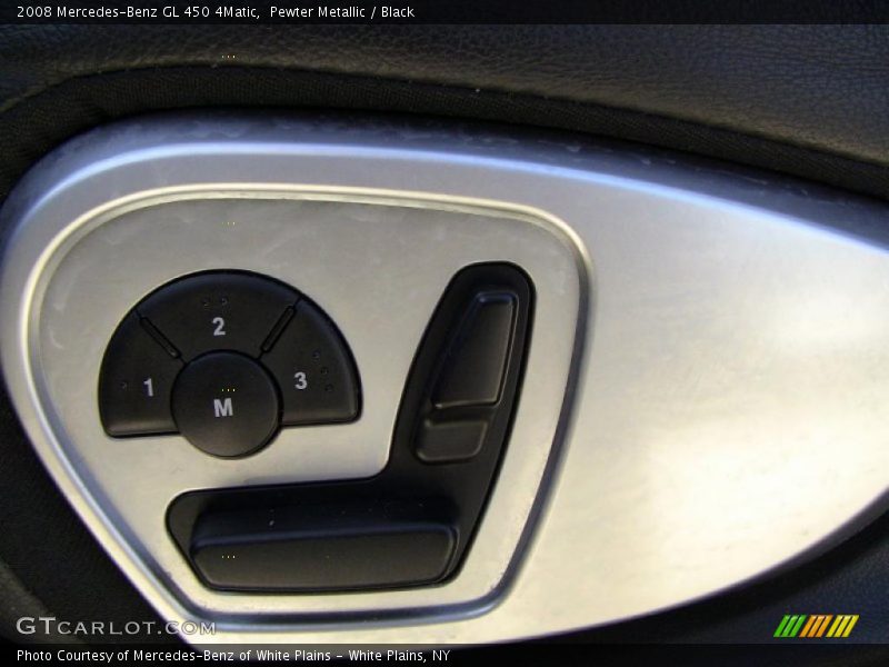 Pewter Metallic / Black 2008 Mercedes-Benz GL 450 4Matic