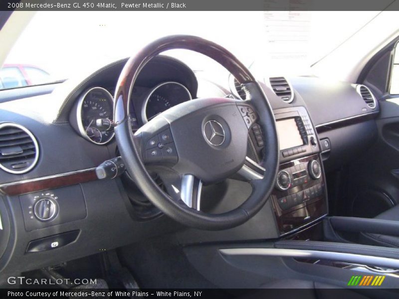 Pewter Metallic / Black 2008 Mercedes-Benz GL 450 4Matic