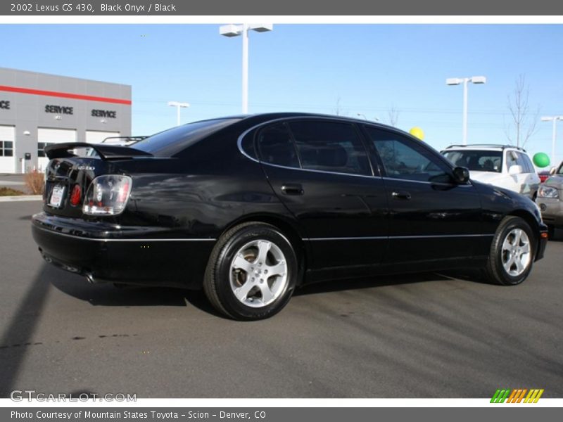 Black Onyx / Black 2002 Lexus GS 430