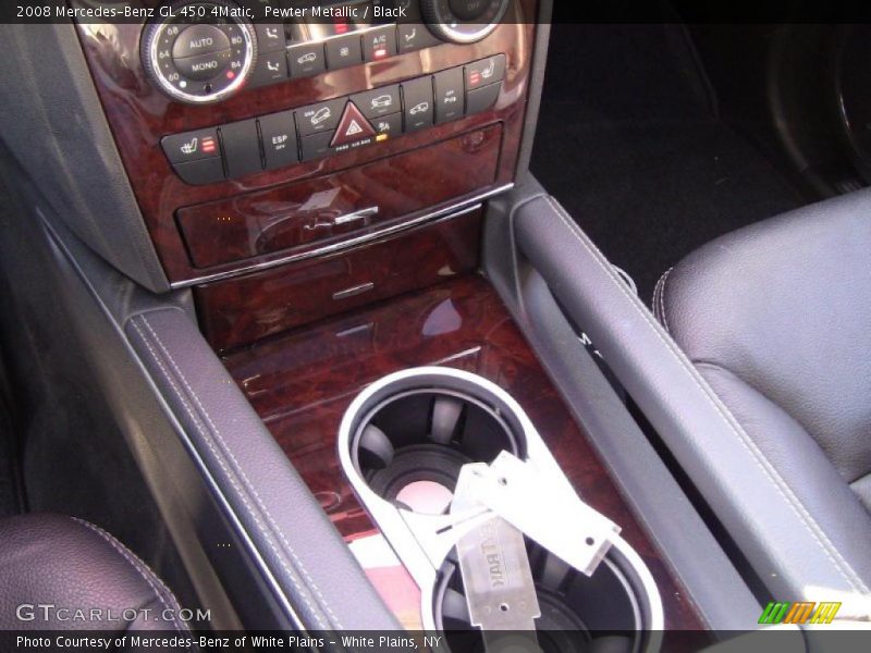 Pewter Metallic / Black 2008 Mercedes-Benz GL 450 4Matic