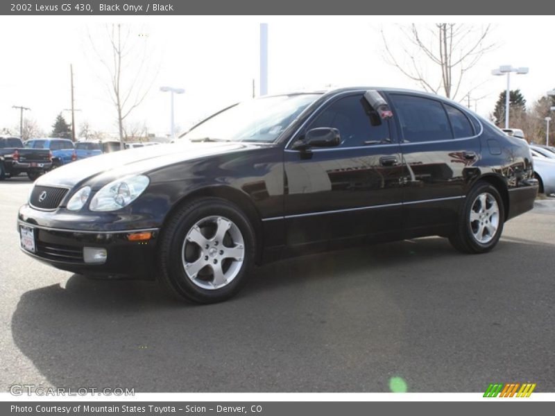 Black Onyx / Black 2002 Lexus GS 430