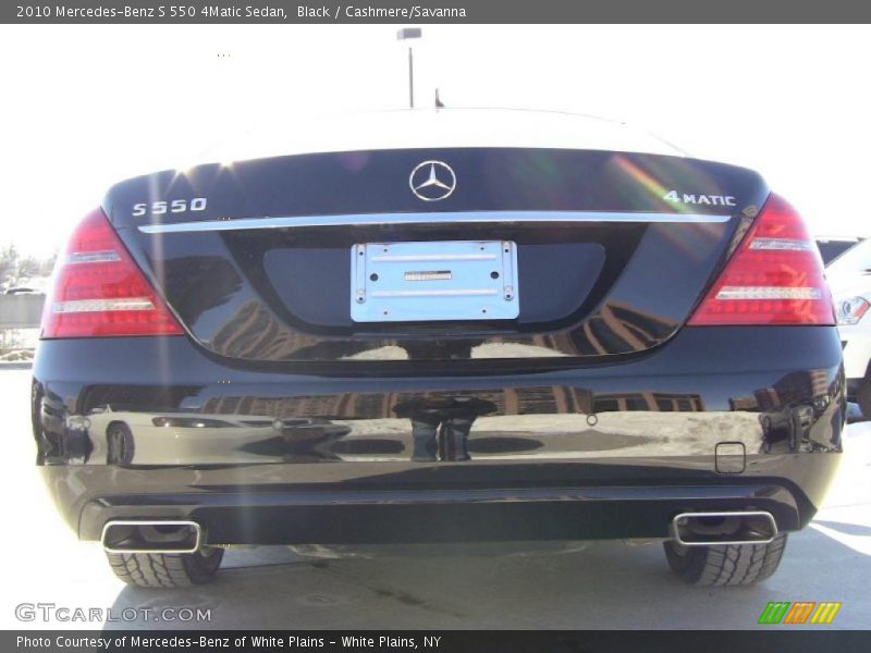 Black / Cashmere/Savanna 2010 Mercedes-Benz S 550 4Matic Sedan