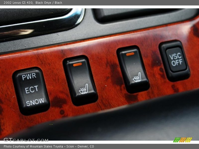 Black Onyx / Black 2002 Lexus GS 430