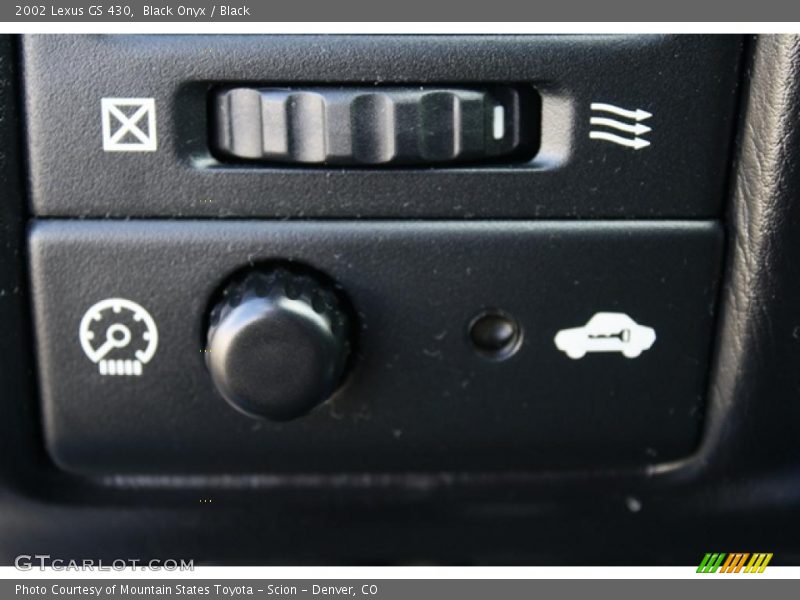Black Onyx / Black 2002 Lexus GS 430