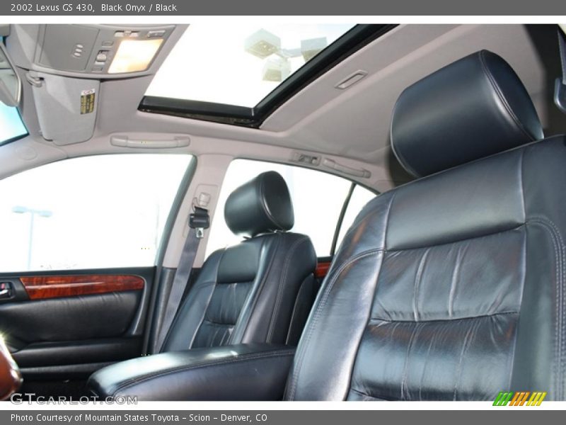 Black Onyx / Black 2002 Lexus GS 430