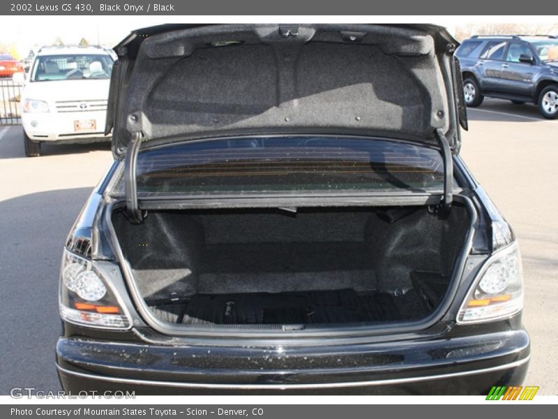 Black Onyx / Black 2002 Lexus GS 430