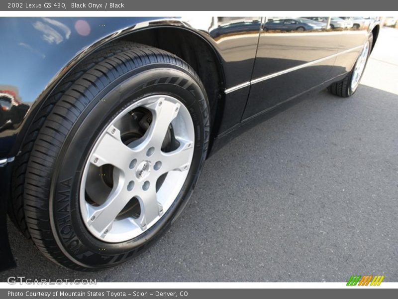 Black Onyx / Black 2002 Lexus GS 430