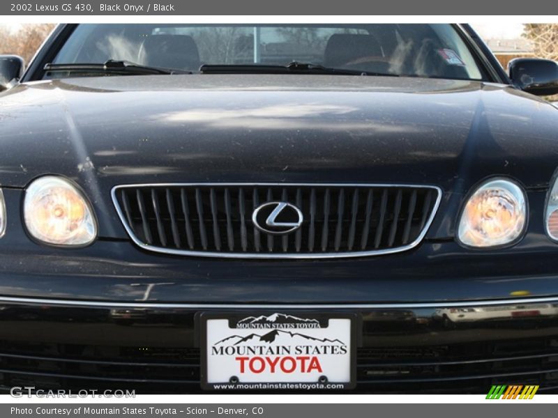 Black Onyx / Black 2002 Lexus GS 430