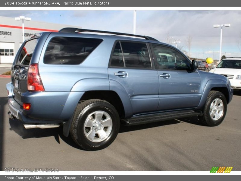 Pacific Blue Metallic / Stone 2004 Toyota 4Runner SR5 4x4