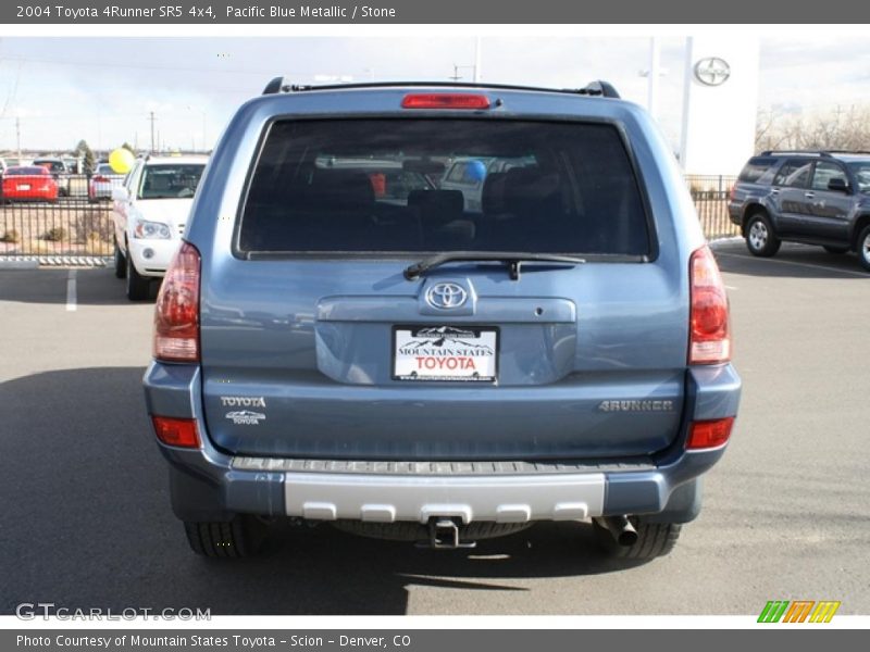 Pacific Blue Metallic / Stone 2004 Toyota 4Runner SR5 4x4