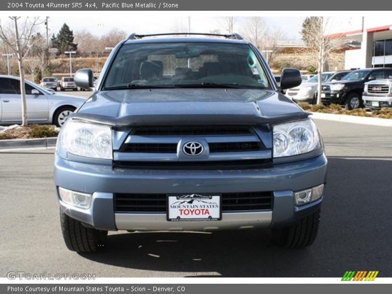 Pacific Blue Metallic / Stone 2004 Toyota 4Runner SR5 4x4
