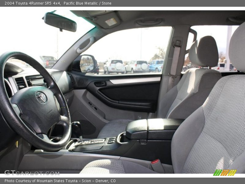 Pacific Blue Metallic / Stone 2004 Toyota 4Runner SR5 4x4