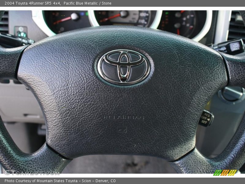 Pacific Blue Metallic / Stone 2004 Toyota 4Runner SR5 4x4