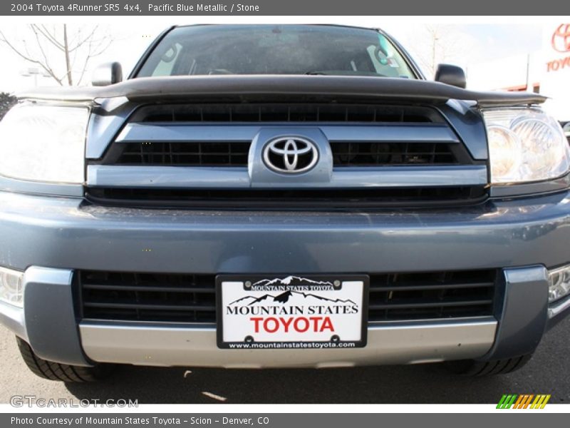 Pacific Blue Metallic / Stone 2004 Toyota 4Runner SR5 4x4
