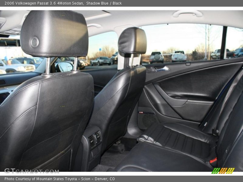 Shadow Blue / Black 2006 Volkswagen Passat 3.6 4Motion Sedan