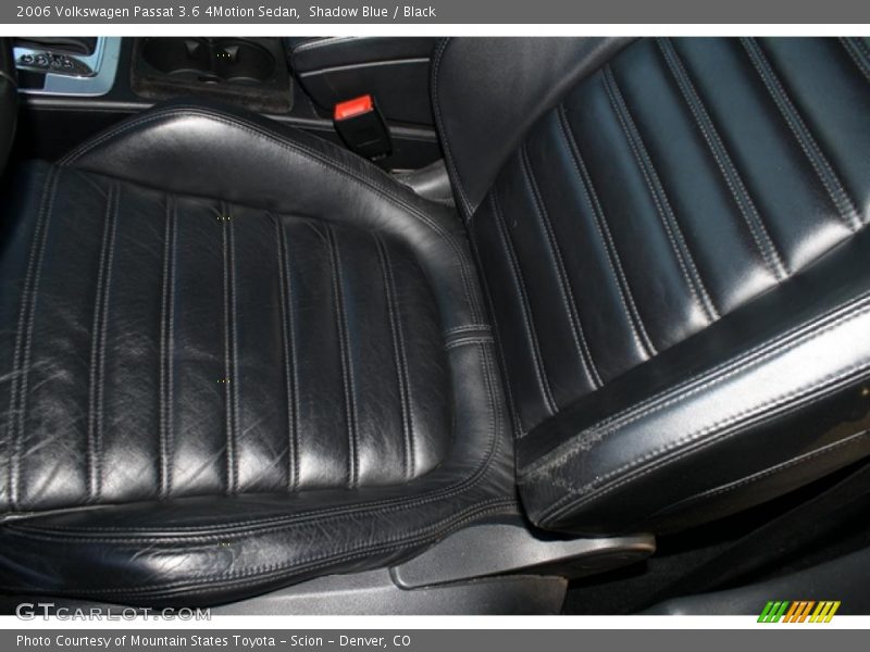 Shadow Blue / Black 2006 Volkswagen Passat 3.6 4Motion Sedan