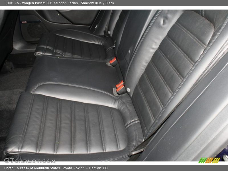 Shadow Blue / Black 2006 Volkswagen Passat 3.6 4Motion Sedan