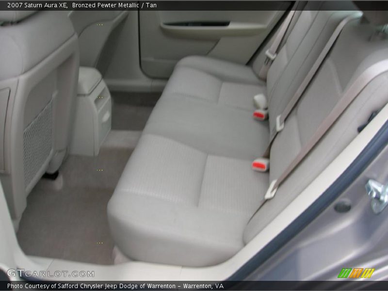 Bronzed Pewter Metallic / Tan 2007 Saturn Aura XE