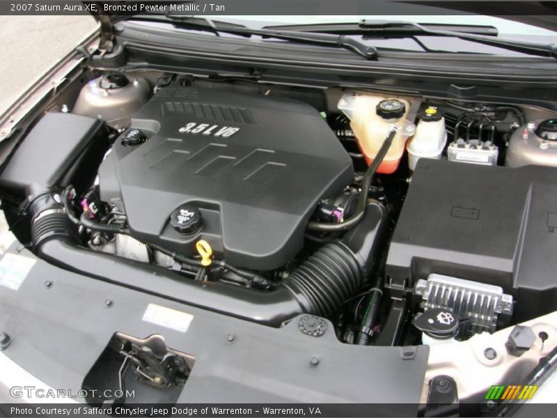 Bronzed Pewter Metallic / Tan 2007 Saturn Aura XE