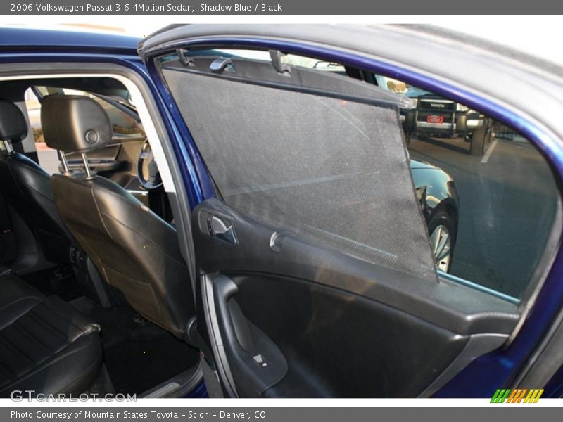 Shadow Blue / Black 2006 Volkswagen Passat 3.6 4Motion Sedan
