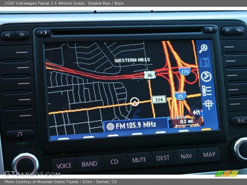 Navigation of 2006 Passat 3.6 4Motion Sedan