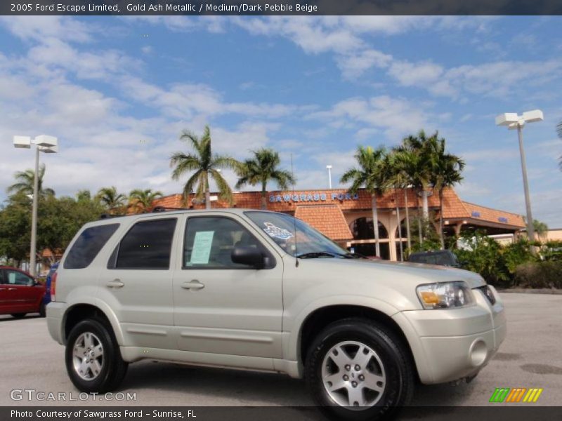  2005 Escape Limited Gold Ash Metallic