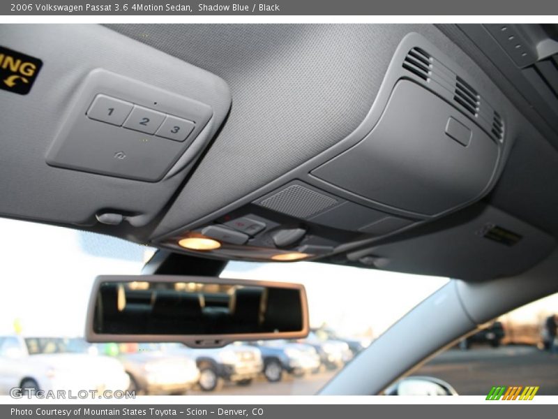 Shadow Blue / Black 2006 Volkswagen Passat 3.6 4Motion Sedan