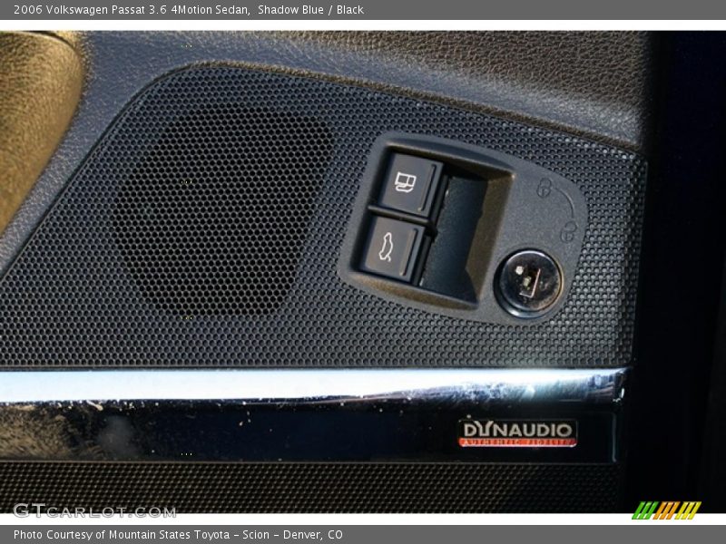 Shadow Blue / Black 2006 Volkswagen Passat 3.6 4Motion Sedan
