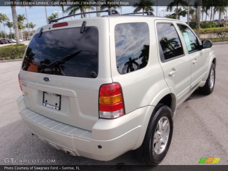  2005 Escape Limited Gold Ash Metallic