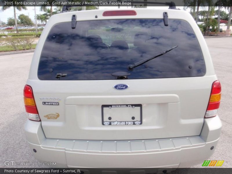 Gold Ash Metallic / Medium/Dark Pebble Beige 2005 Ford Escape Limited