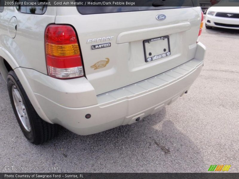 Gold Ash Metallic / Medium/Dark Pebble Beige 2005 Ford Escape Limited