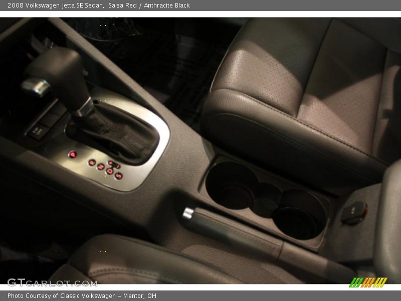 Salsa Red / Anthracite Black 2008 Volkswagen Jetta SE Sedan