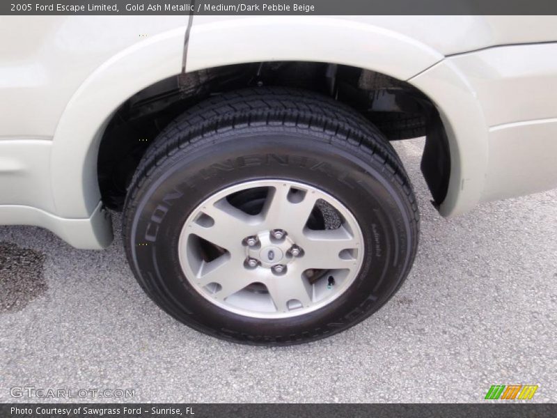 Gold Ash Metallic / Medium/Dark Pebble Beige 2005 Ford Escape Limited