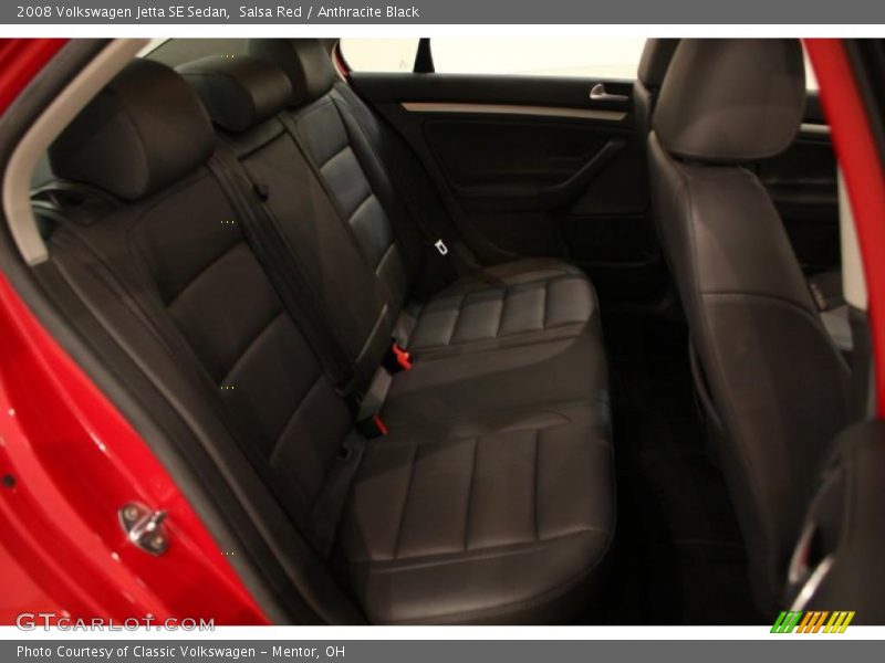 Salsa Red / Anthracite Black 2008 Volkswagen Jetta SE Sedan